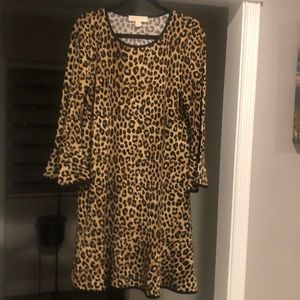 Leopard print dress